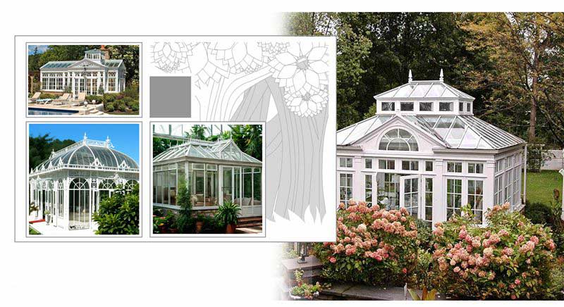 Victorian style conservatory, Victorian greenhouse, heritage conservatory